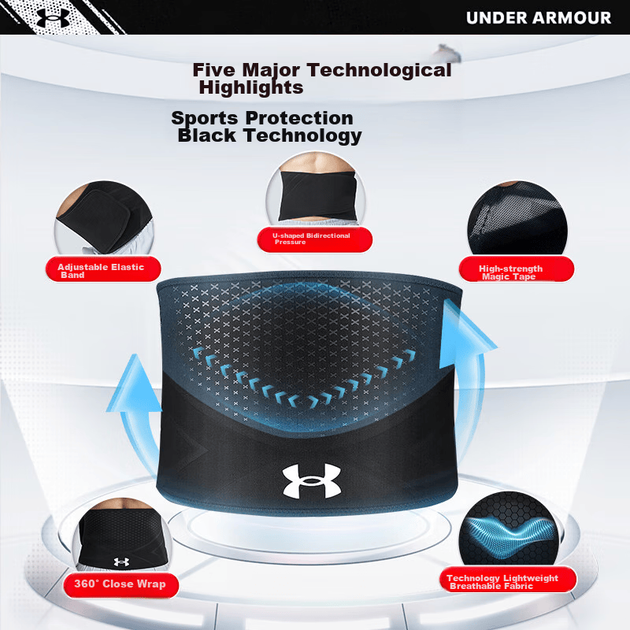 Пояс Under Armour для поддержания талии размер M - изображение 3