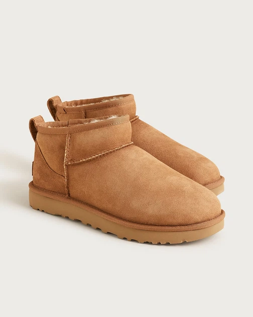 Уги жіночі короткі UGG Classic Ultra mini chestnut 39 каштанові - Фото 1 Уги жіночі короткі UGG Classic Ultra mini chestnut 39 каштанові - изображение 1