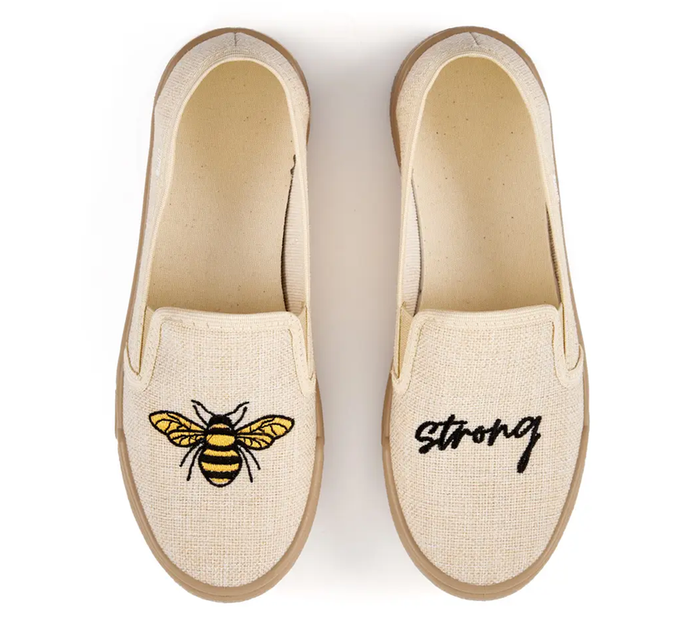 Жіночі сліпони ROXY бежеві Bee Strong бавовняні Premium Litma (36–41 р.) 39 - Фото 3 Жіночі сліпони ROXY бежеві Bee Strong бавовняні Premium Litma (36–41 р.) 39 - изображение 3