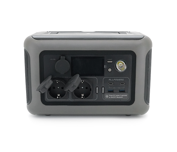 Портативна зарядна станція ALLPOWERS R600 — 600 Вт / 299 Вт·год LiFePO4, 3500Cycles - зображення 4