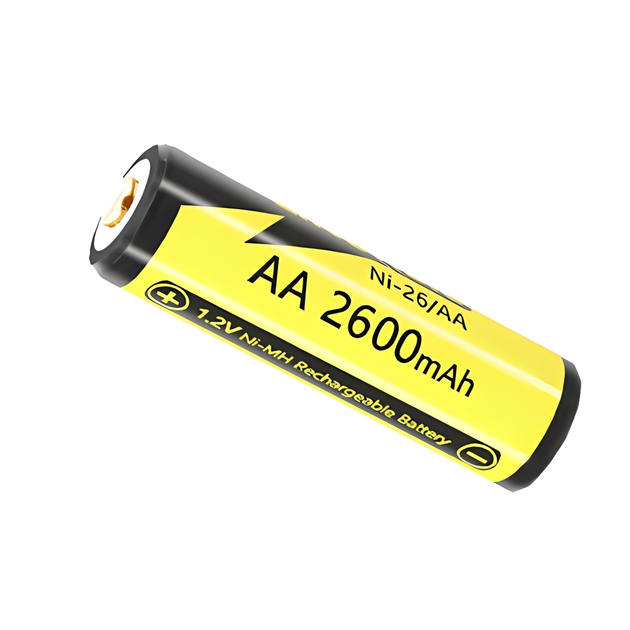 Батарейка аккумуляторная LiitoKala Ni-26/AA 2600mAh 1.2V перезаряжаемая батарейка АА многоразовая для электроники, 800+ циклов - изображение 4