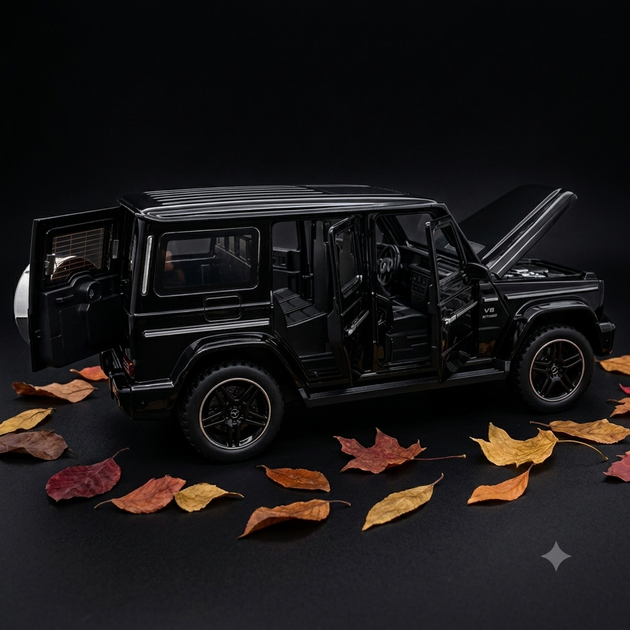 Колекційна машинка Mercedes-Benz G63 AMG Модель 1:32 Чорна - изображение 3