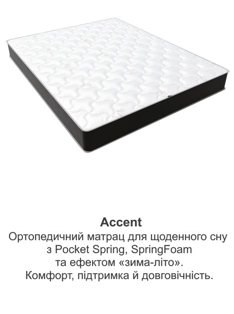 Ортопедический матрас Accent 80х190 см - изображение 8
