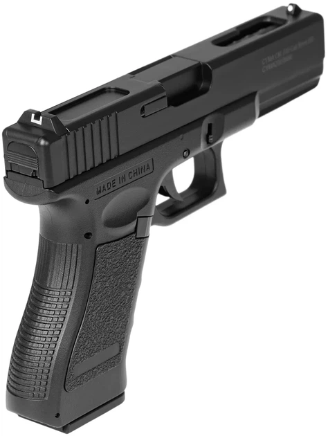 Пистолет страйкбольный Cyma G18C, 6 мм Metal, AEP version CM.030 - изображение 4