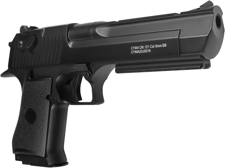 Страйкбольний пістолет CYMA Desert Eagle, AEP 6 мм Metal body - зображення 6