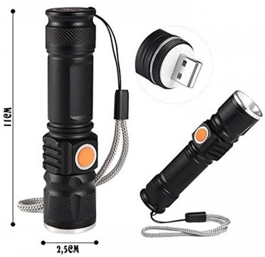 Фонарик Bailong BL 616 T6 - Фото 4 Фонарик Bailong BL 616 T6 - изображение 4