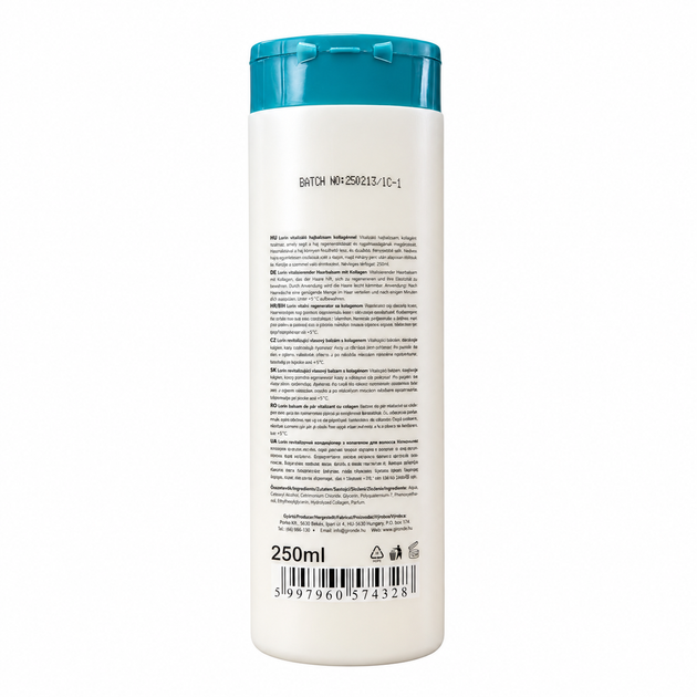 Бальзам-кондиціонер для волосся Lorin Vitalizing Hair Conditioner з колагеном, 250 мл - изображение 2