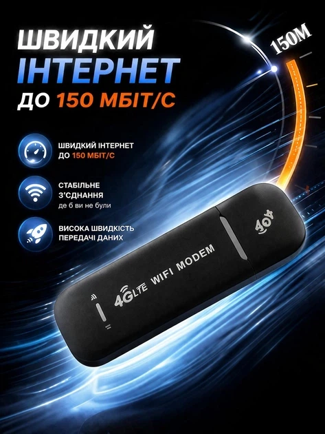 4G LTE USB-модем с Wi-Fi — компактный мобильный роутер для дома, офиса, автомобиля и путешествий - изображение 3