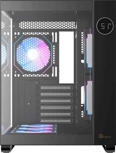 Корпус Ocypus Iota C70 ARGB Black (IOTA-C70-BKD600XX-GL) - изображение 2
