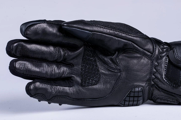 Летние кожаные мотоперчатки Seventy Degrees SD-N30 MUGELLO MEN BLACK/GREY L - изображение 9