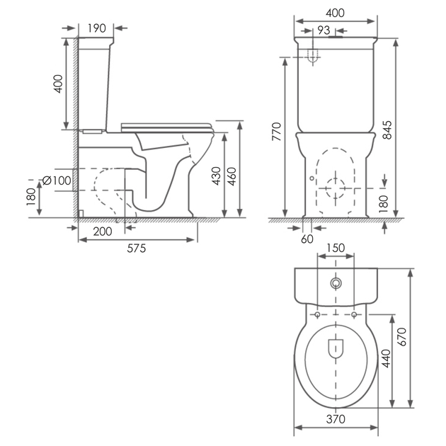 Напольный унитаз с бачком VOLLE BRAVO 1350.002034, сиденье oak wooden - изображение 2