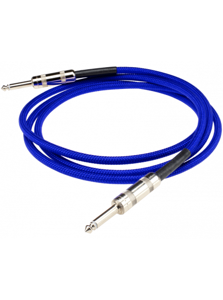Кабель инструментальный DiMarzio EP1715SS Instrument Cable 4.5m (Electric Blue) - Фото 1 Кабель инструментальный DiMarzio EP1715SS Instrument Cable 4.5m (Electric Blue) - изображение 1