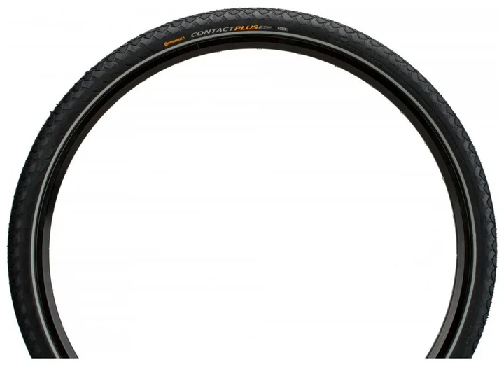 Покришка Continental Contact Plus, 28 " | 700 x 35C | 28 x 1 3/8 x 1 5/8, Чорна, не складна, світловідбиваюча (SPT_101005) - изображение 6