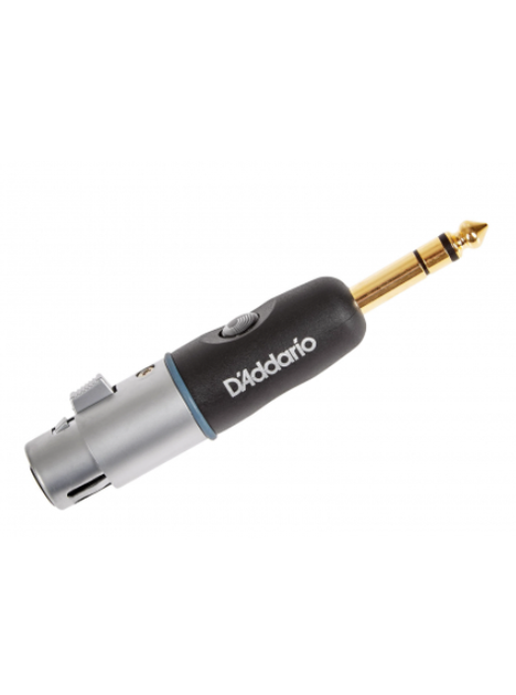 Переходник D'ADDARIO PW-P047AA 1/4 INCH MALE BALANCED TO XLR FEMALE - Фото 2 Переходник D'ADDARIO PW-P047AA 1/4 INCH MALE BALANCED TO XLR FEMALE - изображение 2