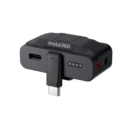 Беспроводная микрофонная система Insta360 Mic Pro 2TX+1RX Bluetooth 5.4 черная - изображение 6