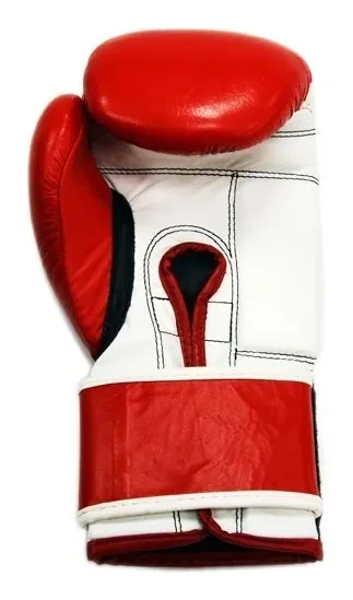 Рукавички боксерські THOR SHARK 10oz / шкіра / червоні (SPT_8019/02(Leather) RED 10 oz.) - изображение 3