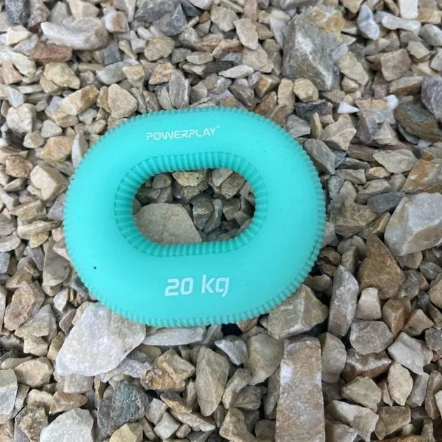 Еспандер кистьовий силіконовий PowerPlay PP-4336 Hand Grip Medium 20 кг. Зелений (PP_PP_4336_Green_20kg) - изображение 6