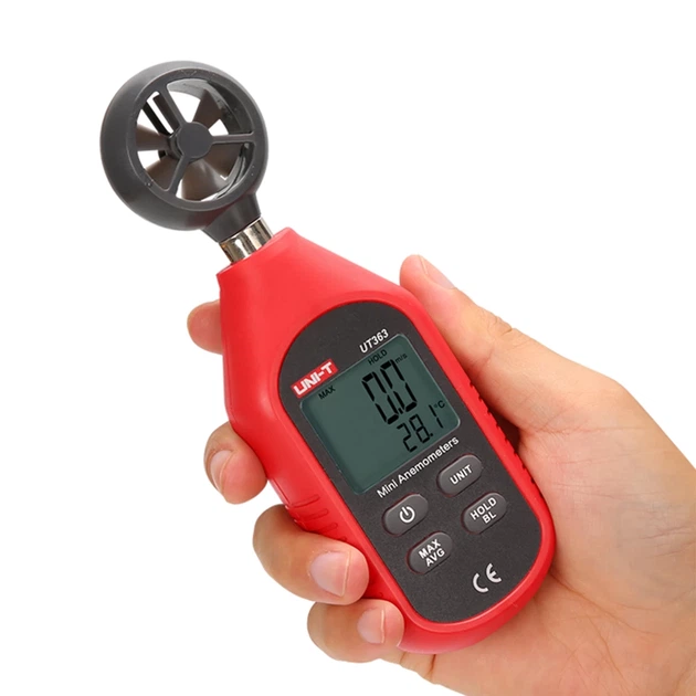 Вітромір з вимірюванням температури UNI-T UT363 (MIE0287) - зображення 7