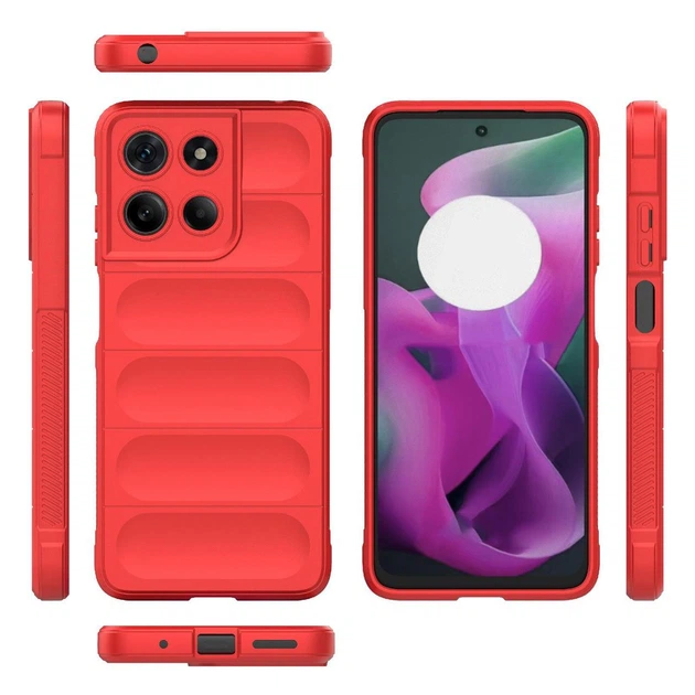 Чохол Wave Shield для Motorola Moto G15 / G15 Power бампер протиударний Red - зображення 6