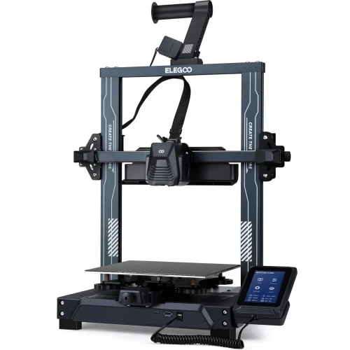 Принтер 3D Elegoo Neptune 4 Pro, Black, FDM, робоча область - 225x225x265 мм, відкритий корпус, для PLA/TPU/PETG/ABS/ASA/Nylon, нитки 1.75 мм, 4.3' сенсорний екран, USB / Lan (50.201.013300) - Фото 2 Принтер 3D Elegoo Neptune 4 Pro, Black, FDM, робоча область - 225x225x265 мм, відкритий корпус, для PLA/TPU/PETG/ABS/ASA/Nylon, нитки 1.75 мм, 4.3' сенсорний екран, USB / Lan (50.201.013300) - зображення 2