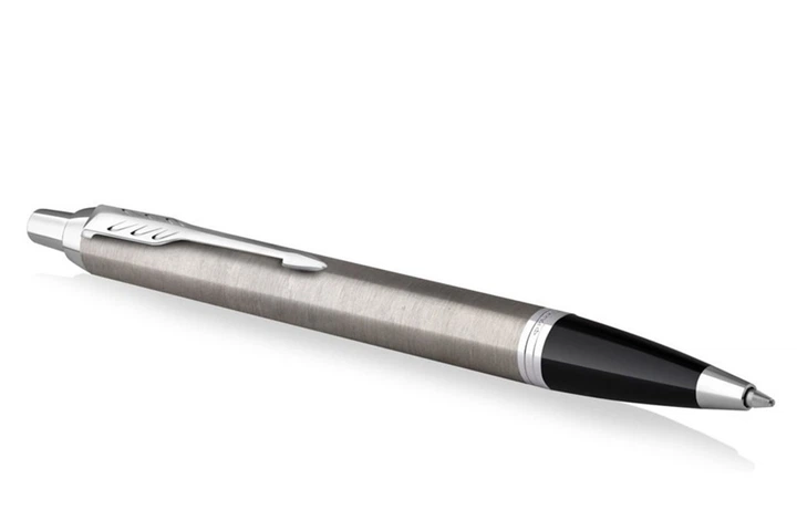 Набір ручок Parker 26 292b242 IM Stainless Steel перова + кулькова та чохол, набір подарунковий перо F - Фото 2 Набір ручок Parker 26 292b242 IM Stainless Steel перова + кулькова та чохол, набір подарунковий перо F - зображення 2