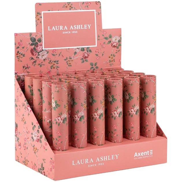 Ручка кулькова Axent Laura Ashley, Charming AB1098-01-02-A, 0.7 мм, синя - Фото 3 Ручка кулькова Axent Laura Ashley, Charming AB1098-01-02-A, 0.7 мм, синя - зображення 3