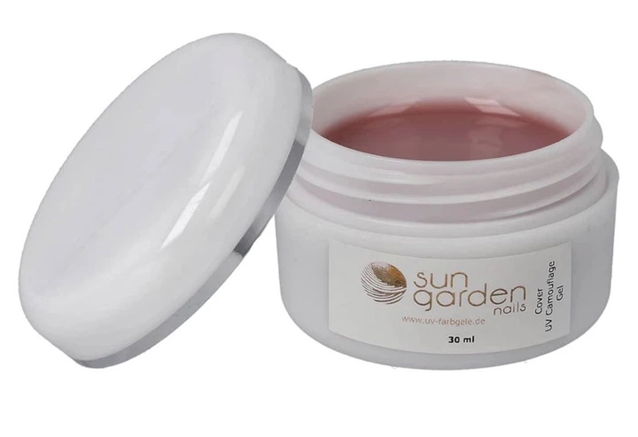 Sun Garden Nails Cover UV Camouflage Gel гель для наращивания ногтей - Фото 1 Sun Garden Nails Cover UV Camouflage Gel гель для наращивания ногтей - изображение 1