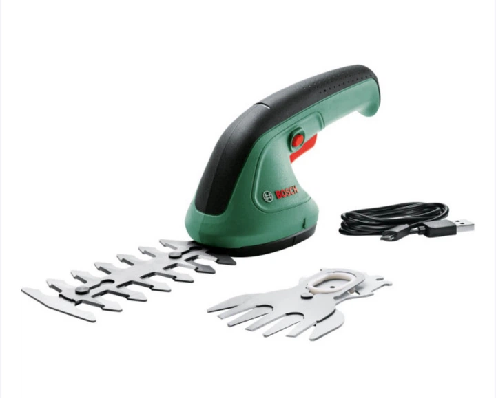 Акумуляторний кущоріз-ножиці Bosch EasyShear - Фото 1 Акумуляторний кущоріз-ножиці Bosch EasyShear - зображення 1