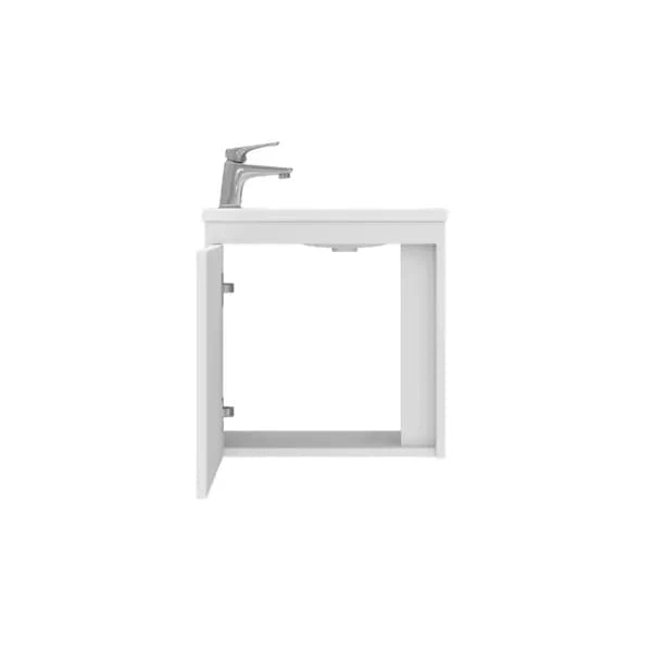 Тумба з раковиною Devit Small 50см (063050W) - изображение 4