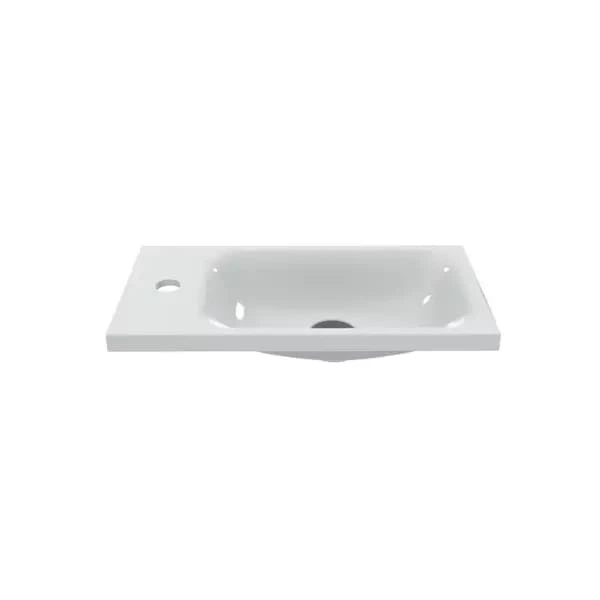 Тумба з раковиною Devit Small 50см (063050W) - изображение 5