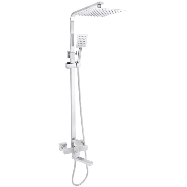 Душова система Kroner KRP Edelstahl Kubus-ESG063 (CV022978) - Фото 1 Душова система Kroner KRP Edelstahl Kubus-ESG063 (CV022978) - зображення 1