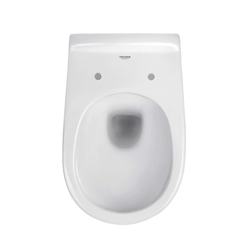 Унітаз підвісний безобідковий Kroner Oker WHI533536 (CV033120) - зображення 4