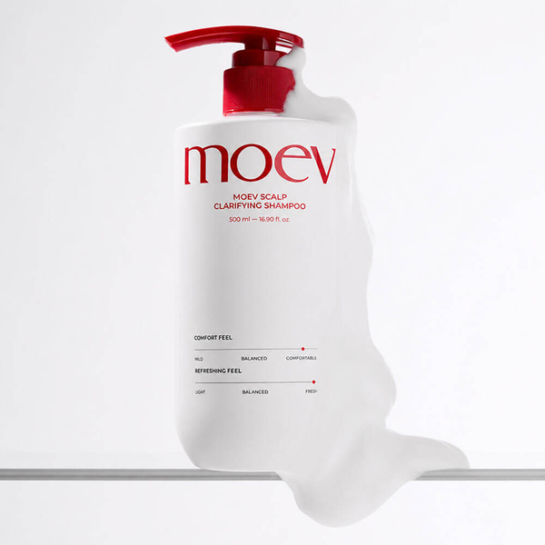 Очищающий шампунь MOEV Scalp Clarifying Shampoo для кожи головы против себума и шелушения 500 мл (8809918991521) - изображение 3