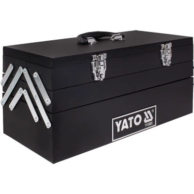 Ящик для інструментів Yato 46x20x18 см - Фото 1 Ящик для інструментів Yato 46x20x18 см - зображення 1