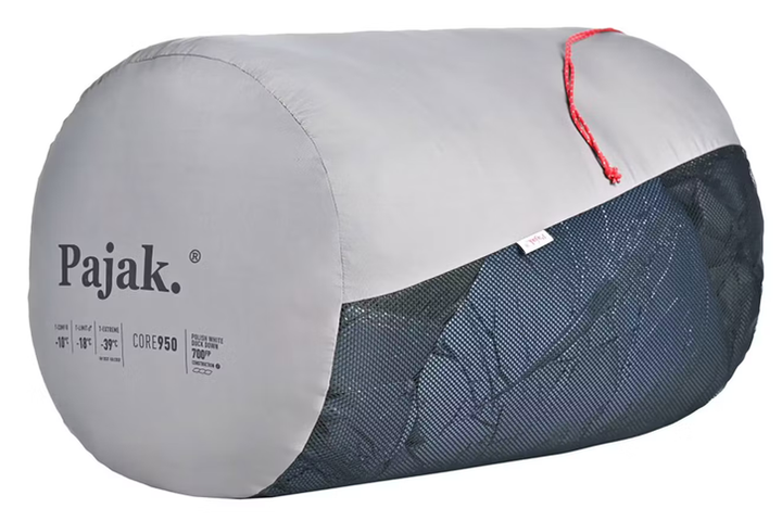Śpiwór puchowy Pajak Core 950 Short 165 cm Lewy Navy (5905669162432) - obraz 8