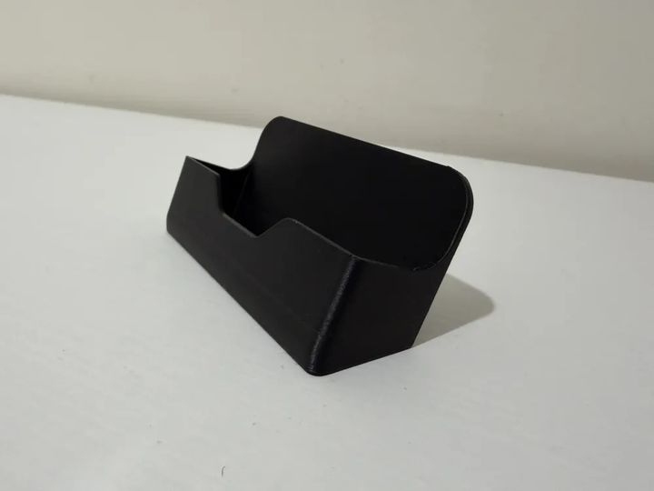 Тримач для візиток Бізнес Настільна підставка для візиток 3D Друк Пластик Чорний - Фото 8 Тримач для візиток Бізнес Настільна підставка для візиток 3D Друк Пластик Чорний - зображення 8