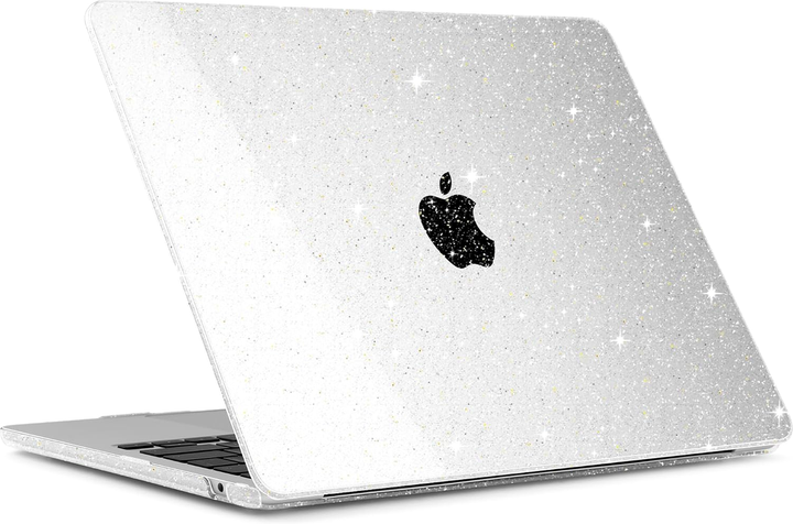 Силиконовый чехол Glitter Case для Apple MacBook Neo 13 A3404 прозрачный с защитой от царапин Clear. - Фото 3 Силиконовый чехол Glitter Case для Apple MacBook Neo 13 A3404 прозрачный с защитой от царапин Clear. - изображение 3