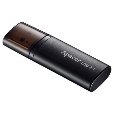 USB флеш накопичувач Apacer 32GB AH25B Black USB 3.1 - зображення 2
