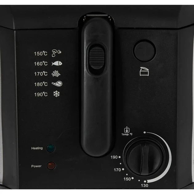 Фритюрница Clatronic FR 3649 2,5л, 1600 Вт, черная нержавеющая сталь - изображение 5
