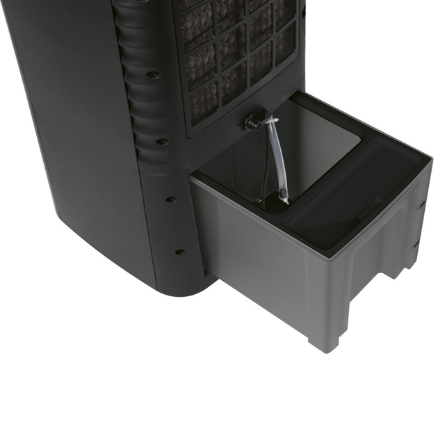Охолоджувач повітря Clatronic LK 3843 3в1, 60 Вт, бак 4,8 л, чорний - зображення 9