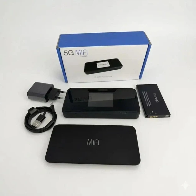 Автомобильный комплект Inseego MiFi M2100 з двумя антеннами Shark. Wi-Fi 6, 5G/4G LTE, до 30 устройств и автономна работа. - Фото 2 Автомобильный комплект Inseego MiFi M2100 з двумя антеннами Shark. Wi-Fi 6, 5G/4G LTE, до 30 устройств и автономна работа. - изображение 2