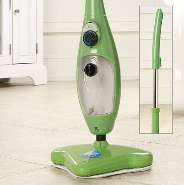 Паровая швабра Steam Master H2O MOP X5 1250 Вт Многофункциональный пароочиститель для дома Отпариватель одежды Устройство для очистки пола окон ковров - изображение 5