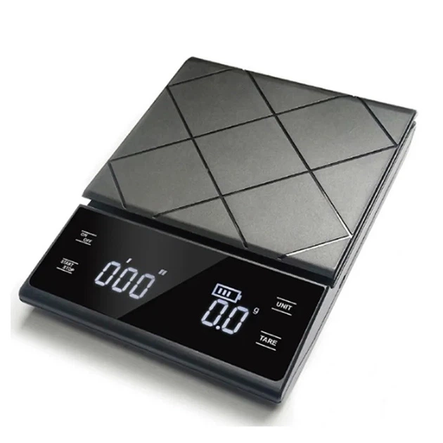 Кухонные кулинарные весы EK6012 до 5 кг с таймером и USB-зарядкой для кофе и выпечки - Фото 2 Кухонные кулинарные весы EK6012 до 5 кг с таймером и USB-зарядкой для кофе и выпечки - изображение 2