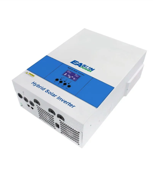 Гібридний сонячний інвертор 6.2 кВт 48 В Wi-Fi MPPT чиста синусоїда 6200W паралельна робота до 12 пристроїв - Фото 3 Гібридний сонячний інвертор 6.2 кВт 48 В Wi-Fi MPPT чиста синусоїда 6200W паралельна робота до 12 пристроїв - зображення 3
