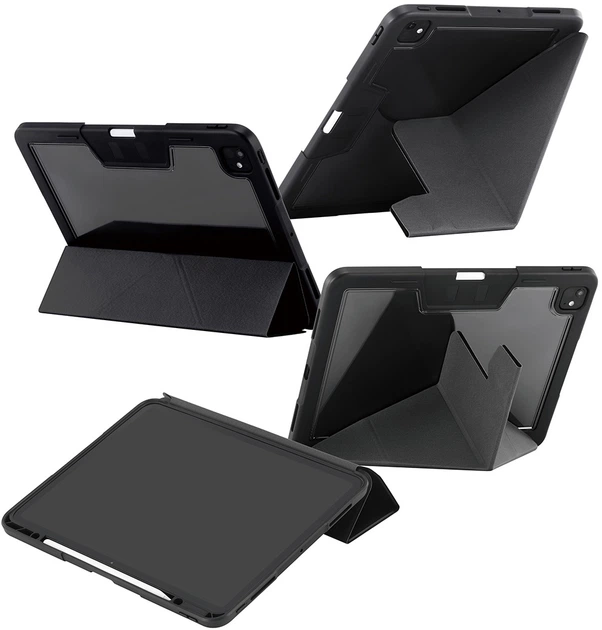 Etui z klapką do tabletu PanzerGlass CARE Essential Case do Apple iPad Pro 13" (2024-2025) Black (CR85767) - obraz 2