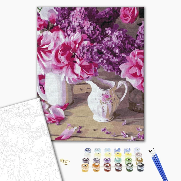 Картина по номерам Brushme Нежность к завтраку 40x50 см BS51683 - Фото 2 Картина по номерам Brushme Нежность к завтраку 40x50 см BS51683 - изображение 2