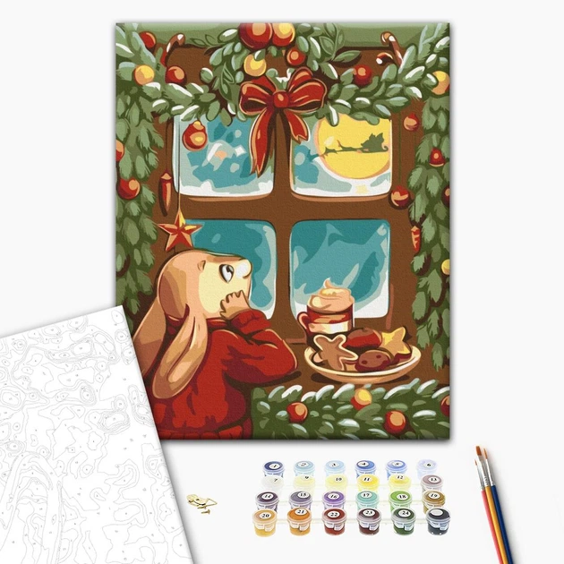 Картина за номерами Казка за вікном © Olena Lazarenko 30x40 RBS1015 - зображення 2