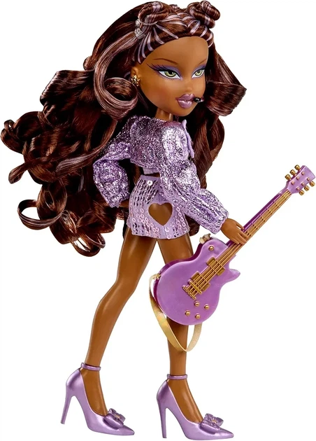 Модна лялька Bratz Pop Starz Sasha рок поп зірка Саша з аксесуарами та підвіскою 595991 - Фото 5 Модна лялька Bratz Pop Starz Sasha рок поп зірка Саша з аксесуарами та підвіскою 595991 - зображення 5