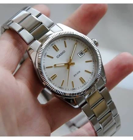 Жіночий годинник Casio LTP-1302D-7A2 сріблястий циферблат - зображення 3