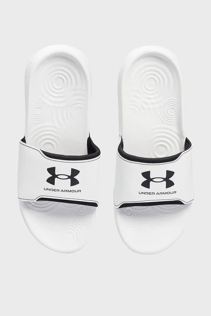 Чоловічі білі слайдери UA M Ignite Select Under Armour 46 3027219-100 - изображение 4